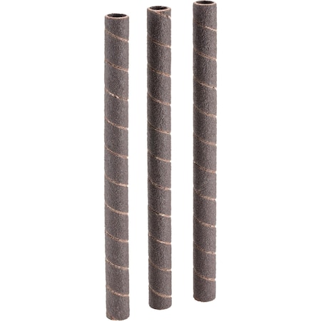 Woodstock 3/8" Dia. x 6" A/O Hard Sanding Sleeve, 100 Grit, 3PK D1407