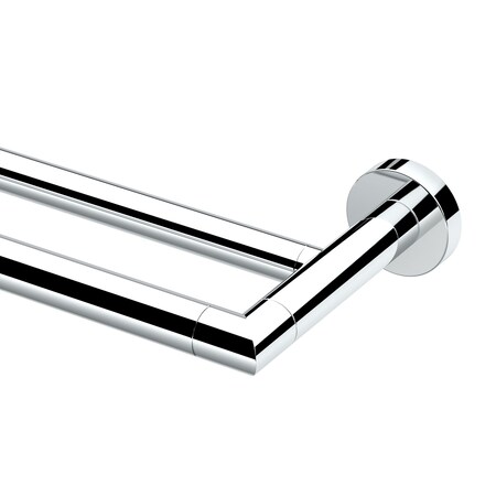 Gatco Glam 24" Double Towel Bar, Chrome 4634