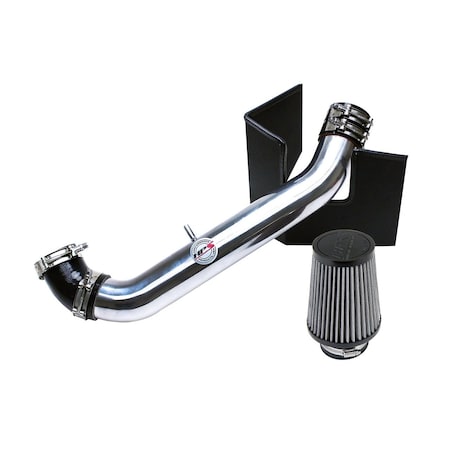 Hps Performance Air Intake Kit with Heat Shield, Polished,  827-537P