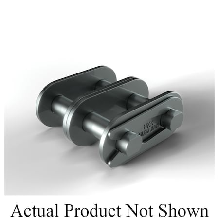 Hkk Chain British Standard Spring Clip Connecting Link, #06B-2 chain, 3/8 P, 0.129 Dia Pin BS06BSCL2