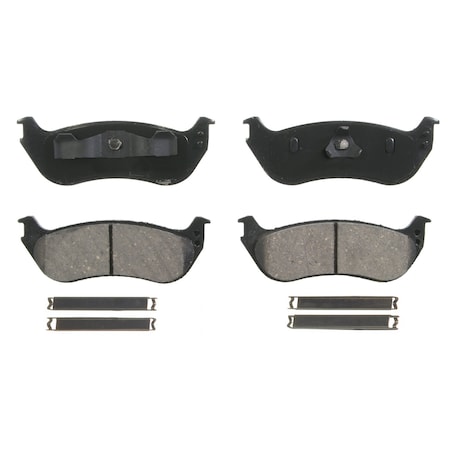 Wagner Brake QuickStop Rear Disc Brake Pad Set Ceramic,  ZD1109A