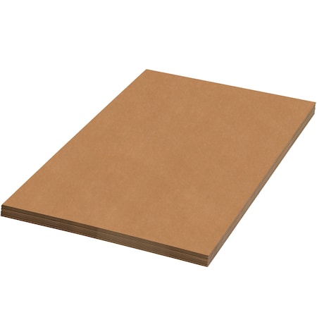 Partners Brand Corrugated Sheets, 36" x 42", Kraft, 5 /Bundle SP3642