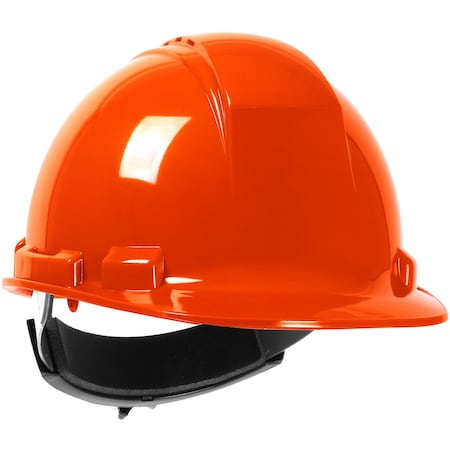 Dynamic Vented, Cap Style Hard Hat w/HDPE Shell, 4-Point Textile Suspension and Wheel Ratchet Adj. 280-HP241RV-31