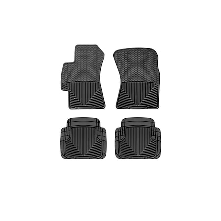Weathertech Black, Front and Rear All Weather Floor Mats W52-W50