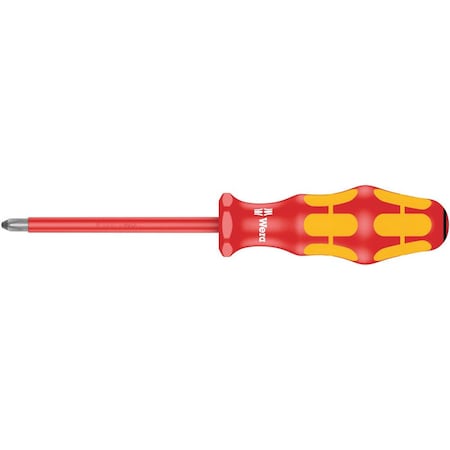 Wera 165 i PZ VDE Insulated screwdriver for Pozidriv screws, PZ 1 x 80 mm 5006162001
