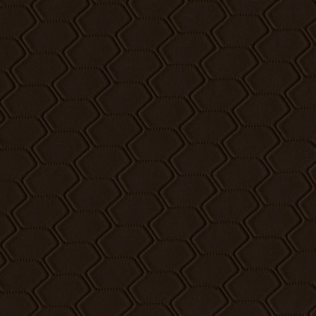 Seamtec Premium Patterned Vinyl, Faux Quilted Pattern, Home Dcor, Marine, Espresso Sample SEAMGDGEOQ8009M9X9