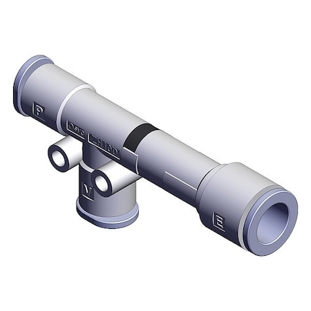 Smc Vacuum Ejector, Body Ported ZH10DSA-06-06-08N