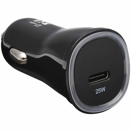 Tripp Lite Eaton Tripp Lite Series USB Car Charger - 25W PD Charging, USB-C, Black U280-C01-25-1B