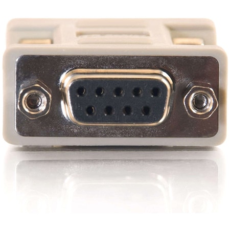 C2G MODEM ADAPTER - DB9 LEFT CONNECTOR - MALE LEFT GENDER - DB9 RIGHT CONNECTOR - FE 8075