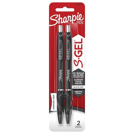 Sharpie Pen Gel Ink Retrctbl Blk 0.7Mm 2096156