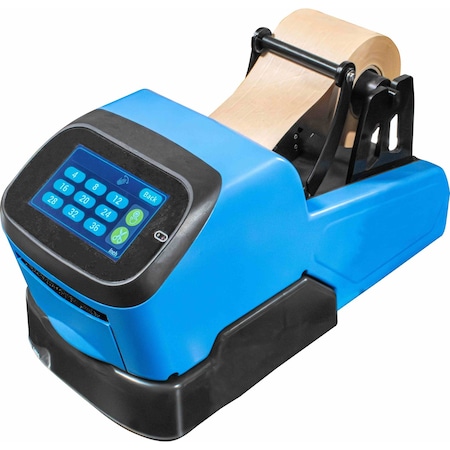 Encore Packaging Kraft Tape Dispenser, 3 in Max. Tape Width, Plastic, Black, Blue EP-619-3