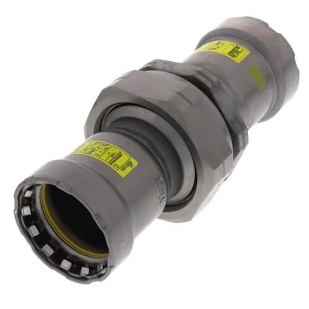 Viega MegaPressG union P1 1.25 P2 1.25 carbon steel zinc-nickel coating 25716