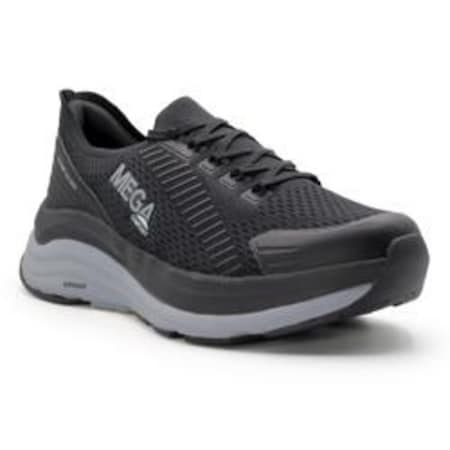 Mega Comfort Footwear Ergo Europa Women's  - CT EH SR SF - Black/Grey - 6D MC156-6D