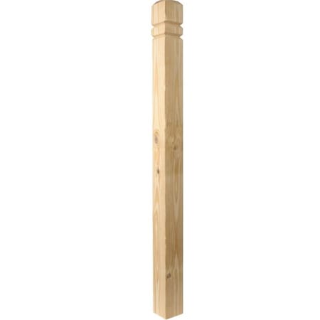 Vortex 4 x 4 x 54 in. Double V-Groove Newel Post VO2630082