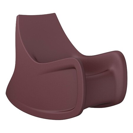 Cortech Radial Rocker with Sand Door, Burgundy Seat, 30 in W 45 1/2 in L 40 in H, Polyethylene Seat 146484BYS