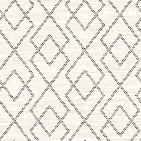 Chesapeake Blaze Cream Trellis Wallpaper 3115-12425