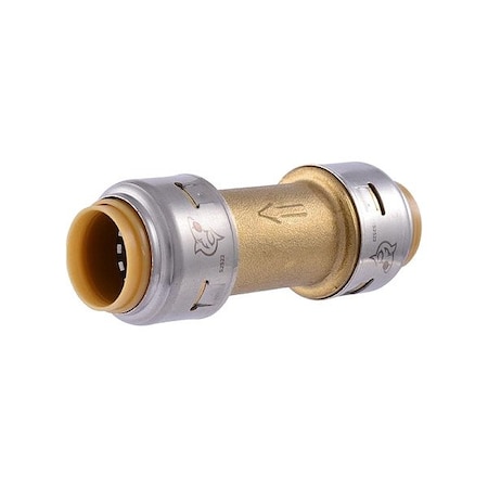 Sharkbite Check Valve, Brass, EPDM UR2008