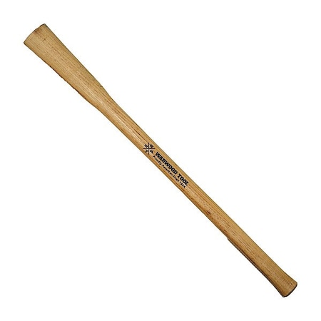 Warwood Tool Hickory Handle, 36 in L, Hickory Handle 90020