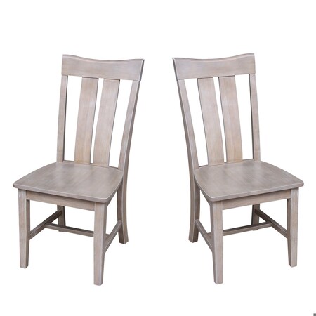 Whitewood Industries Chairs, Wood Back, 40 W 23.2 H C09-13P