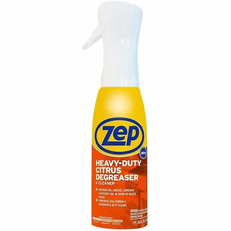 Zep Heavy-Duty Citrus Degreaser and Cleaner, 16 oz Spray Bottle, 6PK ZUCIT20