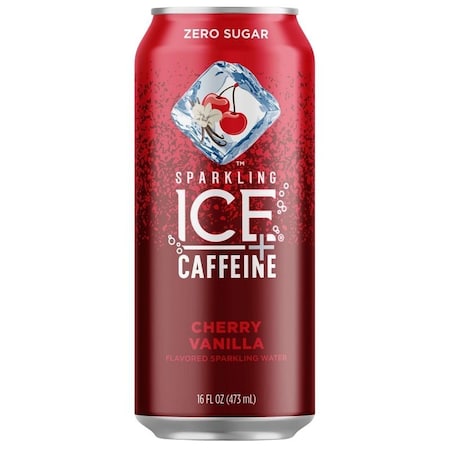 Sparkling Ice Energy Drink, Liquid, Caffeine, Cherry Vanilla, 16 fl-oz Can 716288