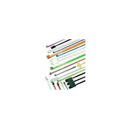 Hellermanntyton Cable Tie, 15 in L, 4.33 in Max Bundle Dia., Purple, Polyamide 6/6, 50 lb Strength T50L7C2