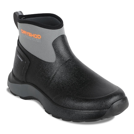 Dryshod Evalusion All Around Cuff Ankle Boot , Waterproof, Rubber, Comfortable, Black, Men Size 9 EVA-MC-BLK-009