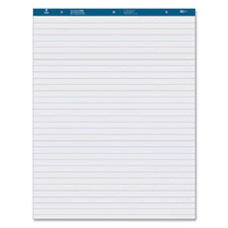 Toys4.0 Easel Pad- Ruled- 50 Sheets- 27in.x34in.- 4-CT- White TO811650
