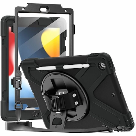 Codi Rugged iPad 10.2in Case - Integrated Screen Protector (9th, 8th, and 7th Generation) C30705065IS