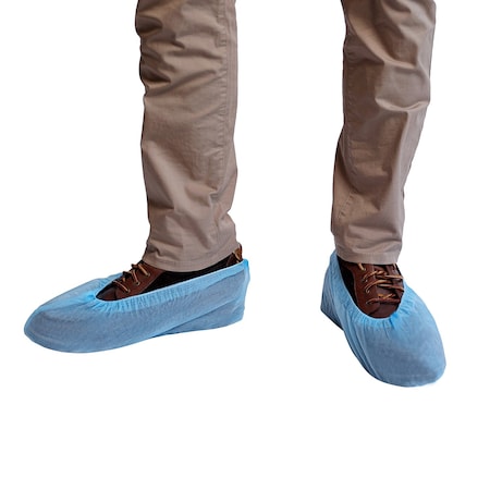 Vguard Shoe Cover, Non Skid, L, PK300 B15L23