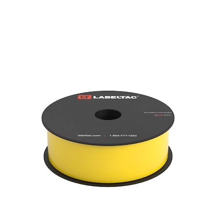 Labeltac LabelTac 4 and Pro Model High Performance 10-Year Vinyl Supply 1.5in x 150ft, Yellow LT1501HP