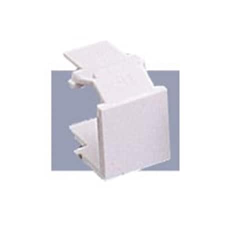 Fasttrack Snap-In Blank Keystone Module White FA257238