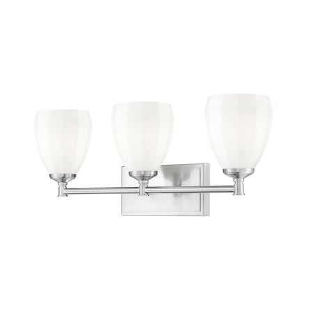 Z-Lite Oren 3-Light Vanity, 24 in W, Brushed Nickel 7004-3V-BN