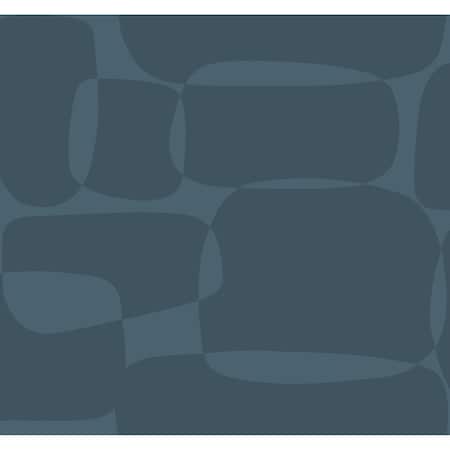 York Wallcoverings Block Peacock Wallpaper AG2075