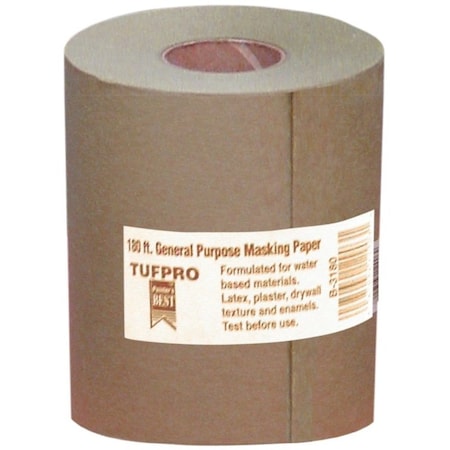 Trimaco Paper Masking Brown 3Inx180Ft 12903