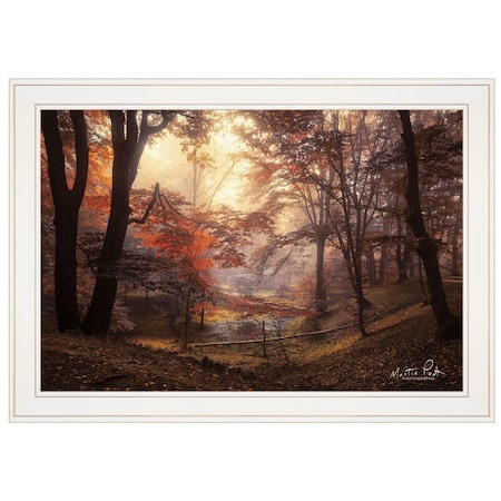Homeroots The Pool 1 White Framed Print Wall Art 405479