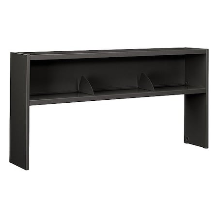 Hon Desk Hutch, 34 3/4 in H, 72 in W X Laminate, Black H386572N.S