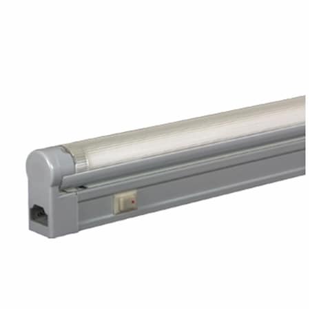 Jesco 28W Adjustable T5 Fluorescent Undercabinet Fixture- Silver - 4100K SG5A-28SW/41-SV