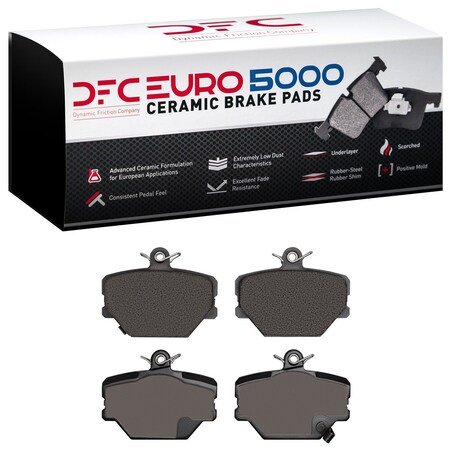 Dfc 5000 Euro Ceramic, Disc Brake Pad Set,  1600-1252-00