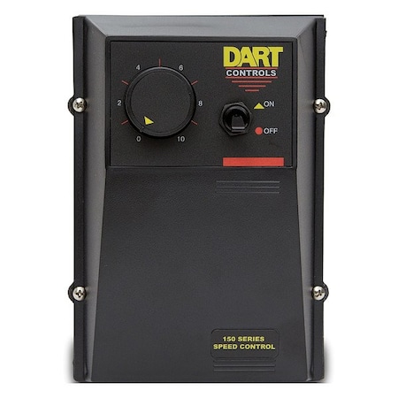 Dart Controls DC Speed Control, 90/180V DC, Enclosed 153D-25E