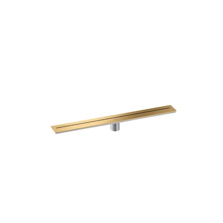 Axor Drains Wall Installation 27 9/16" in Brushed Gold Optic 42525251