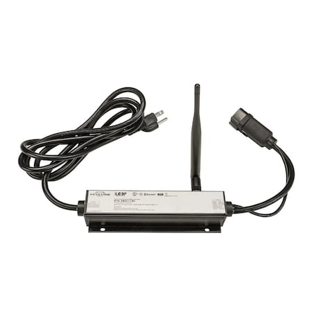 Keystone Smartloop Wireless DMX Controller.  120V Input with NEMA 5-15P.  Propriatary Waterproof Connector fo KTSL-DMXC1-1-WC