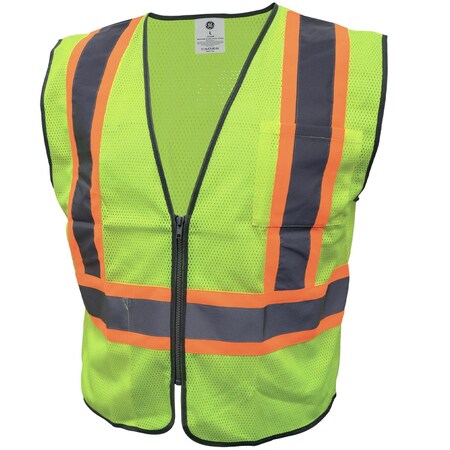 General Electric Reflective Safety Vest Green L GV078GL
