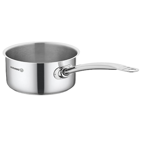 Korkmaz Gastro Proline 7.3 Liter Stainless Steel Saucepan in Silver A2704
