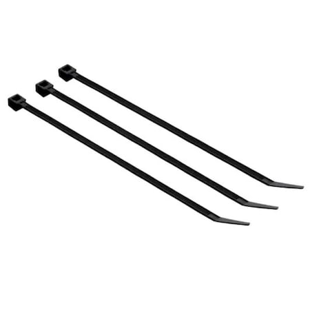 3M Cable Tie, Black, 6 In10000PK, 10000PK CT6BK40-M