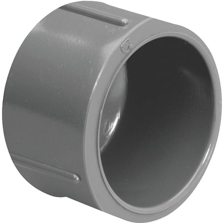Genova LASCO 847007BC Pipe Cap, 34 in, Slip, PVC, SCH 80 Schedule 847007-BC
