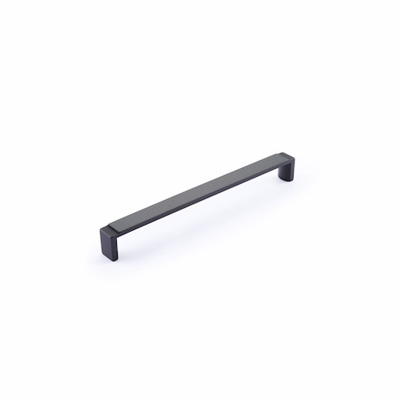 Schaub 7-1/2in Center to Center Quadrato Wide Cabinet Pull Signature Matte Black Finish 20017-MB