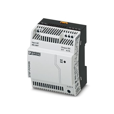 Phoenix Contact STEP-PS/ 1AC/ 5DC/6.5 Primary-switched 2868541