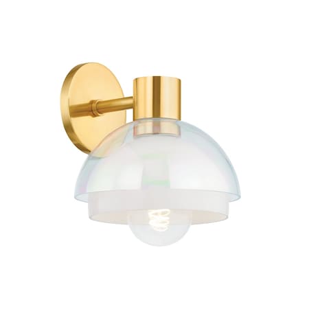Mitzi Modena 1 Light Wall Sconce 12 In. Aged Brass H844101-AGB