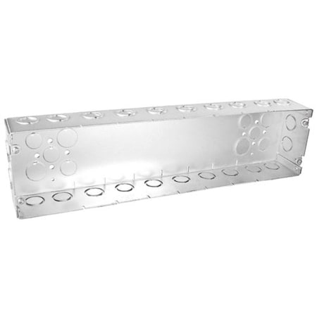 Southwire Electrical Box, 188.8 cu in, Multi Gang Box Type, 8 Gangs, Steel, Rectangular Shape GB-2128
